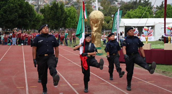 INAGURAN EL TORNEO “NUESTRO MUNDIAL TLALNEPANTLA 2026” CON EMOTIVA CEREMONIA DEPORTIVA Y CULTURAL