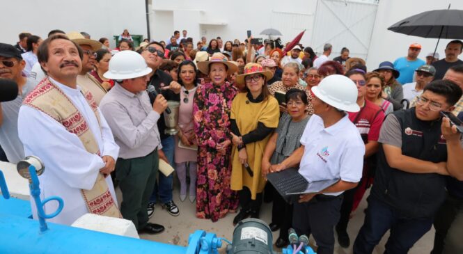 AZUCENA CISNEROS PONE EN MARCHA CUARTO POZO CON TECNOLOGÍA DE PUNTA