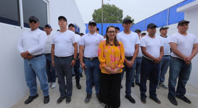 ALCALDESA AZUCENA CISNEROS INAUGURA REMODELACIÓN DE LA ACADEMIA DE LA POLICÍA MUNICIPAL