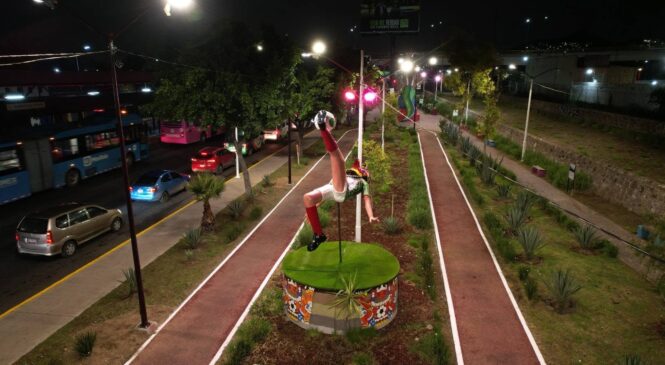 TRANSFORMA ECATEPEC LA MÉXICO-PACHUCA EN SENDERO SEGURO DE DOS KILOMETROS
