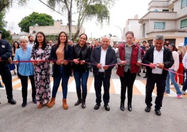INAUGURA ALCALDE RACIEL PÉREZ CRUZ RECONSTRUCCIÓN Y REHABILITACIÓN INTEGRAL DE LAS CALLES PUEBLA, JALAPA Y TUXTLA EN VALLE CEYLAN