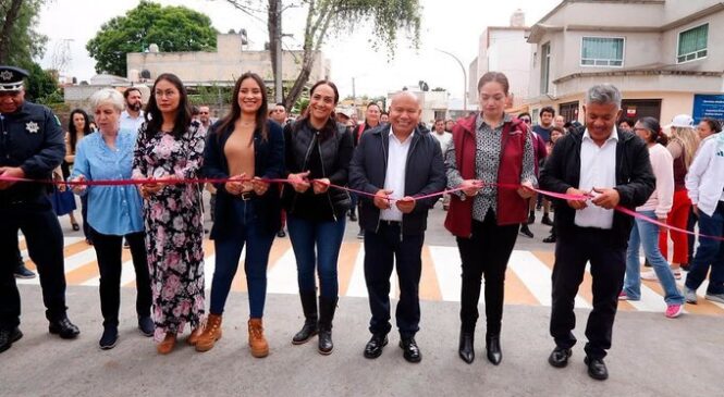 INAUGURA ALCALDE RACIEL PÉREZ CRUZ RECONSTRUCCIÓN Y REHABILITACIÓN INTEGRAL DE LAS CALLES PUEBLA, JALAPA Y TUXTLA EN VALLE CEYLAN