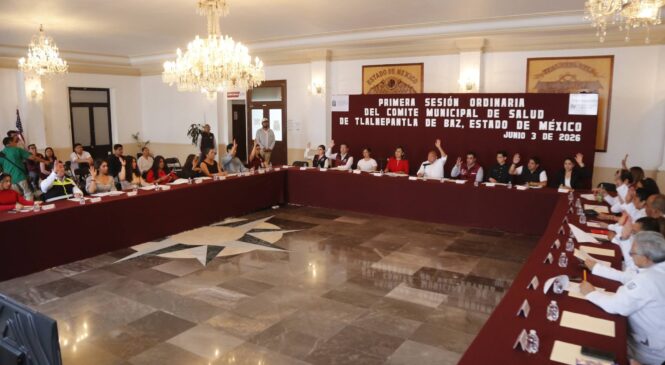 TLALNEPANTLA COORDINA ACCIONES DE SALUD ANTE EL PRÓXIMO MUNDIAL DE FUTBOL 2026