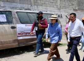 INICIAN EN ECATEPEC NOTIFICACIONES A QUIENES INVADEN LA VÍA PÚBLICA