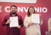 FIRMAN NAUCALPAN Y AZCAPOTZALCO CONVENIO DE COLABORACIÓN Y COORDINACIÓN PARA IMPULSAR ACCIONES CONJUNTAS