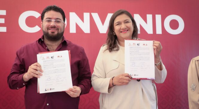 FIRMAN NAUCALPAN Y AZCAPOTZALCO CONVENIO DE COLABORACIÓN Y COORDINACIÓN PARA IMPULSAR ACCIONES CONJUNTAS