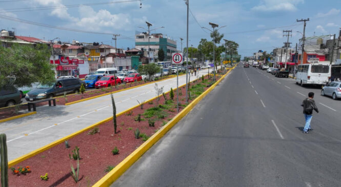 INAUGURA AZUCENA CISNEROS REPAVIMENTACIÓN DE LA AVENIDA PICHARDO PAGAZA QUE BENEFICIARÁ A MILES DE HABITANTES