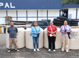 CONTINÚA HUIXQUILUCAN CON LA ENTREGA DE TINACOS  