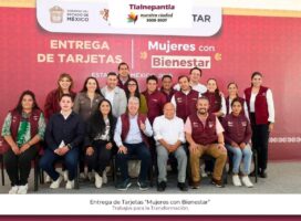 ENTREGAN DIEZ MIL TARJETAS “MUJERES CON BIENESTAR” EN TLALNEPANTLA Y ANUNCIAN EL PRÓXIMO PROGRAMA DE CLÍNICAS DE SALUD