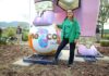 ESCULTURAS MUNDIALISTAS DE ECATEPEC ASOMBRAN A PROPIOS Y EXTRAÑOS