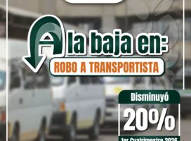 DISMINUYE IZCALLI 20 POR CIENTO EL ROBO A TRANSPORTISTAS SEGÚN CIFRAS OFICIALES