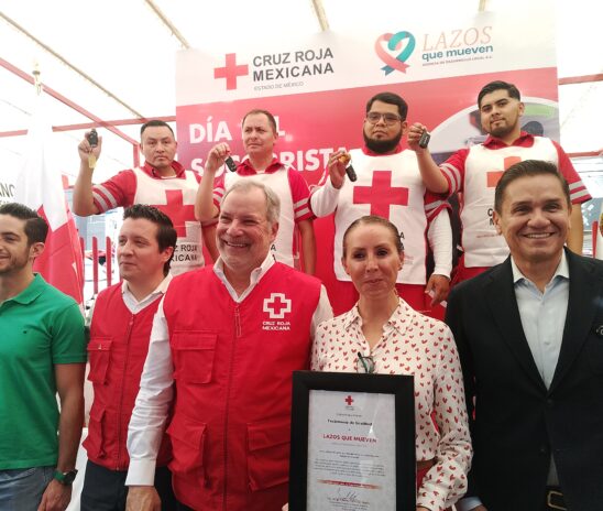SALVARÁN CERCA DE DIEZ MIL VIDAS AL AÑO CON LAS CUATRO AMBULANCIAS QUE DONÓ LUIS MONTAÑO A LA CRUZ ROJA EN ATIZAPÁN: COUTTOLENC