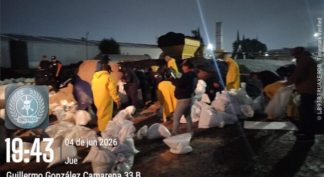 DESPLIEGA GOBIERNO DE IZCALLI OPERATIVO INTEGRAL PARA DAR ATENCIÓN LUEGO DE LA LLUVIA DE ESTE JUEVES