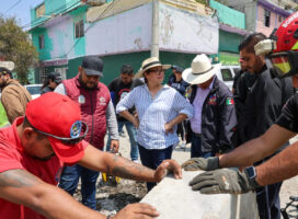 CONTINÚAN JORNADAS DE REPARACIÓN DE FUGAS EN CIUDAD CUAUHTÉMOC