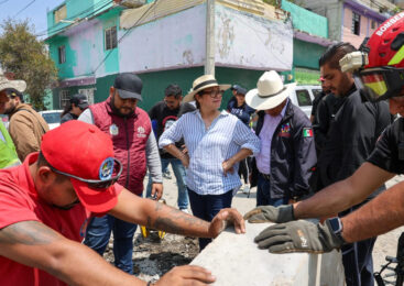 CONTINÚAN JORNADAS DE REPARACIÓN DE FUGAS EN CIUDAD CUAUHTÉMOC