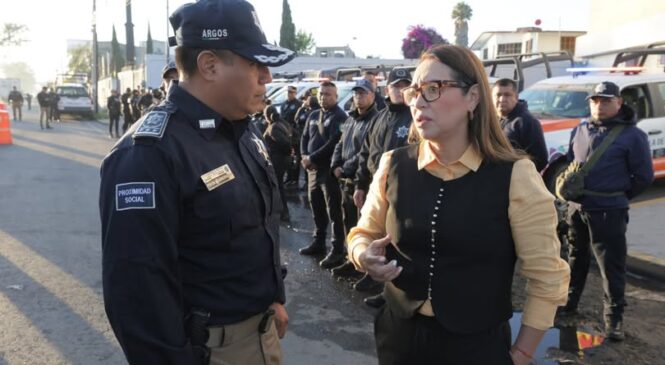 FORTALECE ECATEPEC SEGURIDAD EN EL TRANSPORTE PÚBLICA
