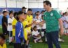 ACOMPAÑADA POR EL SENADOR ENRIQUE VARGAS, LA ALCALDESA ROMINA CONTRERAS ENTREGA REHABILITACIÓN DEL DEPORTIVO SAN FERNANDO