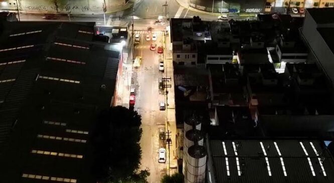 EL PRESIDENTE RACIEL PÉREZ CRUZ ILUMINA VIALIDADES DE TLALNEPANTLA CON TECNOLOGÍA LED DE ÚLTIMA GENERACIÓN