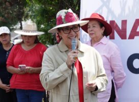 ENTREGA AZUCENA CISNEROS REPAVIMENTACIÓN DE CALLES EN RINCONADA DE ARAGÓN