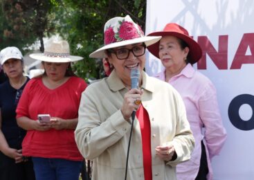 ENTREGA AZUCENA CISNEROS REPAVIMENTACIÓN DE CALLES EN RINCONADA DE ARAGÓN