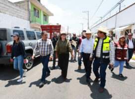 CON APOYO DEL PUEBLO, AZUCENA CISNEROS DIGNIFICA SANTO TOMÁS CHICONAUTLA
