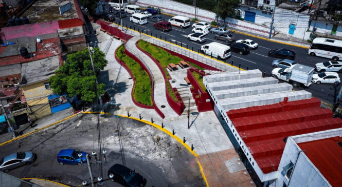 CREA GOBIERNO MUNICIPAL UN NUEVO SENDERO SEGURO Y LUMINOSO EN NAUCALPAN CENTRO