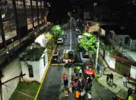INSTALAN 72 NUEVAS LUMINARIAS PARA REFORZAR LA SEGURIDAD EN TLALNEPANTLA