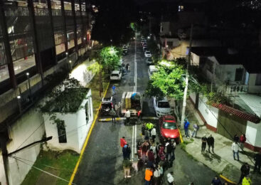 INSTALAN 72 NUEVAS LUMINARIAS PARA REFORZAR LA SEGURIDAD EN TLALNEPANTLA