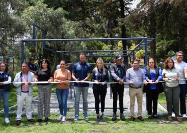 IMPULSA HUIXQUILUCAN EL DEPORTE AL AIRE LIBRE CON LA ENTREGA DE MÁS DE 40 GIMNASIOS DE CALISTENIA