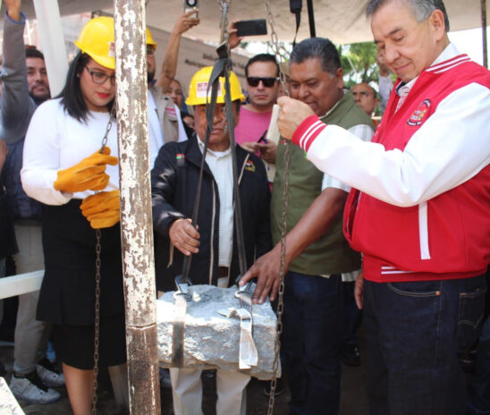 COLOCAN LA PRIMERA PIEDRA DE LO QUE SERÁ LA NUEVA SEDE DEL SUTEYM-NAUCALPAN