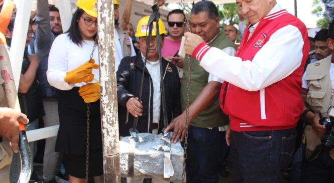 COLOCAN LA PRIMERA PIEDRA DE LO QUE SERÁ LA NUEVA SEDE DEL SUTEYM-NAUCALPAN