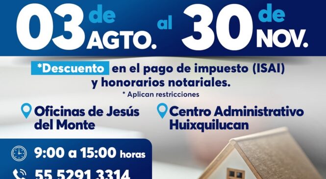 REALIZARÁ HUIXQUILUCAN “JORNADA NOTARIAL 2026”
