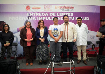 CON EL PROGRAMA IMPULSANDO TU SALUD EL GOBIERNO DE NAUCALPAN ENTREGA MÁS DE 4 MIL LENTES