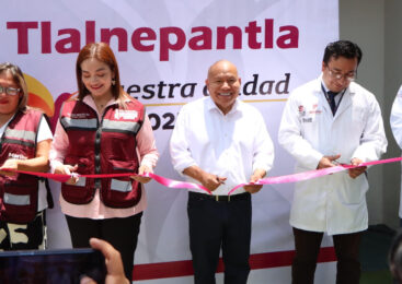 ENTREGA EL GOBIERNO DE TLALNEPANTLA LA REHABILITACIÓN DEL CENTRO DE SALUD CUAUHTÉMOC Y MÓDULO DEPORTIVO
