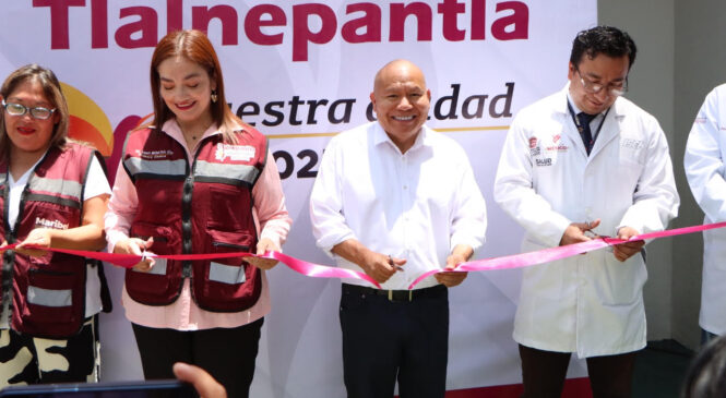ENTREGA EL GOBIERNO DE TLALNEPANTLA LA REHABILITACIÓN DEL CENTRO DE SALUD CUAUHTÉMOC Y MÓDULO DEPORTIVO