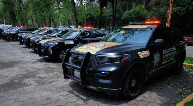 DE ACUERDO CON LA ENSU, NAUCALPAN REGISTRA SU MEJOR PERCEPCIÓN DE SEGURIDAD EN LOS ÚLTIMOS AÑOS