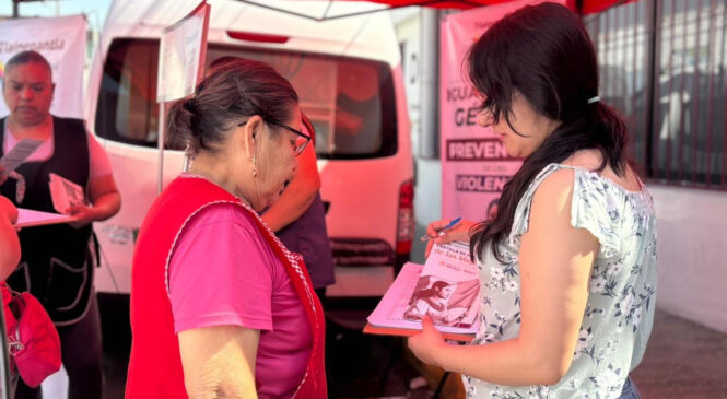 TLALNEPANTLA ENFRENTA LA VIOLENCIA DE GÉNERO CON LA UNIDAD VIOLETA EN COMUNIDADES