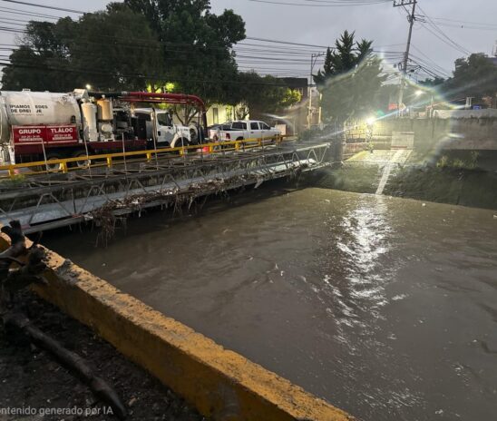 GOBIERNO DE NAUCALPAN MANTIENE ACTIVO PROTOCOLO METROPOLITANO Y REFUERZA VIGILANCIA PERMANENTE ANTE LAS LLUVIAS