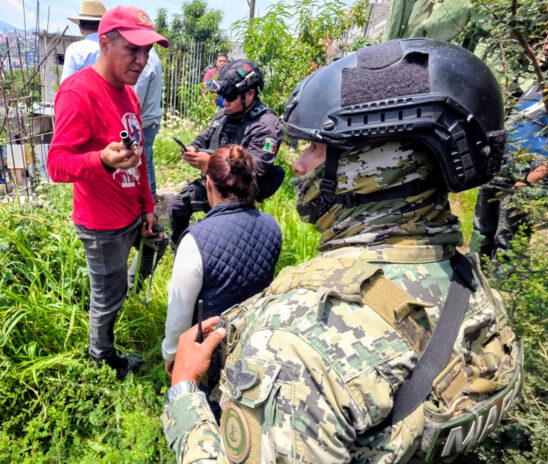 CLAUSURAN TOMAS CLANDESTINAS DE AGUA EN COLONIA BUENAVISTA