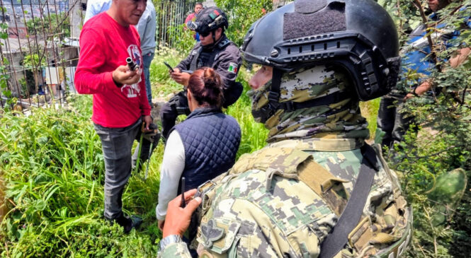 CLAUSURAN TOMAS CLANDESTINAS DE AGUA EN COLONIA BUENAVISTA