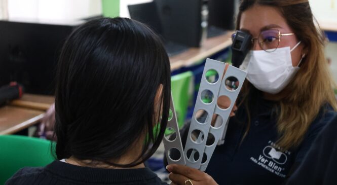 MÁS DE 16 MIL ESTUDIANTES DE HUIXQUILUCAN SON BENEFICIADOS CON EXÁMENES DE LA VISTA GRATUITOS