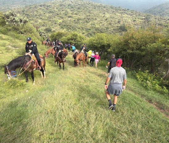 POLICÍA DE ECATEPEC Y LA MARINA REFUERZAN VIGILANCIA EN SIERRA DE GUADALUPE POR VACACIONES