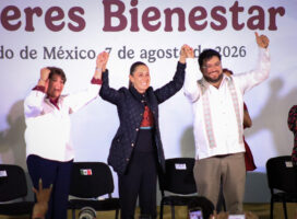 LA PRESIDENTA SHEINBAUN INCORPORA A NAUCALPAN AL PROGRAMA DE BACHEO DE LA ZONA ORIENTE