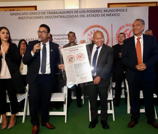 SUTEYM TLALNEPANTLA CONMEMORA 60 AÑOS DE HISTORIA Y SERVICIO PÚBLICO