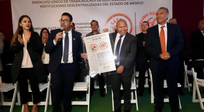 SUTEYM TLALNEPANTLA CONMEMORA 60 AÑOS DE HISTORIA Y SERVICIO PÚBLICO