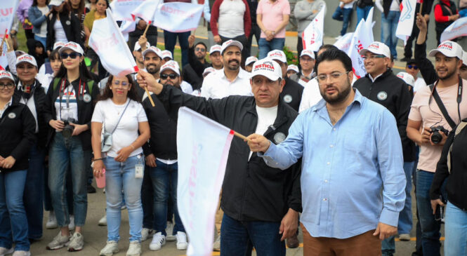 VISITA EL PRESIDENTE DEL PODER JUDICIAL MEXIQUENSE NAUCALPAN PARA LLEVAR “JUSTICIA CASA POR CASA”
