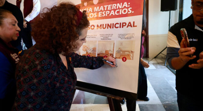 FORTALECE TLALNEPANTLA ACCIONES PARA PROTEGER LA SALUD MATERNA E INFANTIL