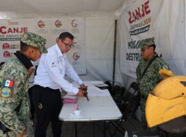 INICIA HUIXQUILUCAN CAMPAÑA “CANJE DE ARMAS 2026”