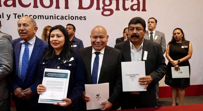 SE INCORPORA TLALNEPANTLA AL PACTO NACIONAL DE COORDINACIÓN, SIMPLIFICACIÓN DIGITAL E INTELIGENCIA ARTIFICIAL