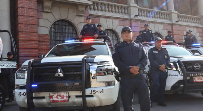 MANTIENE GOBIERNO DE TLALNEPANTLA OPERATIVO DE SEGURIDAD DURANTE PERIODO VACACIONAL
